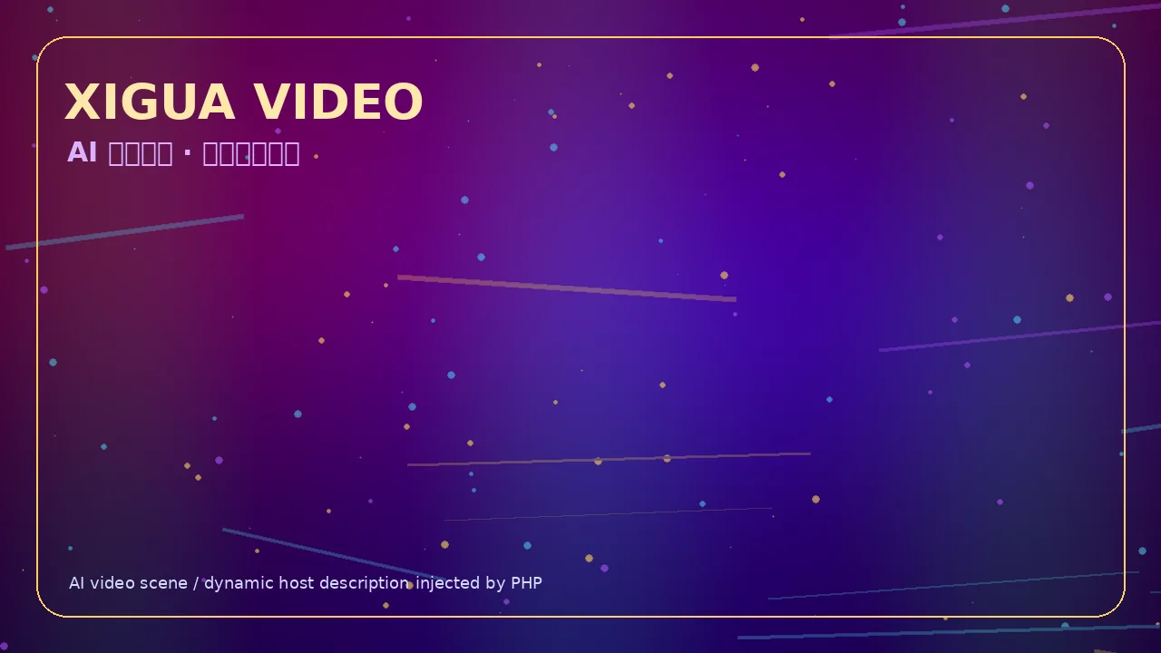 西瓜视频霓虹科技娱乐视频Banner 当前访问域名agoyxgh.cn